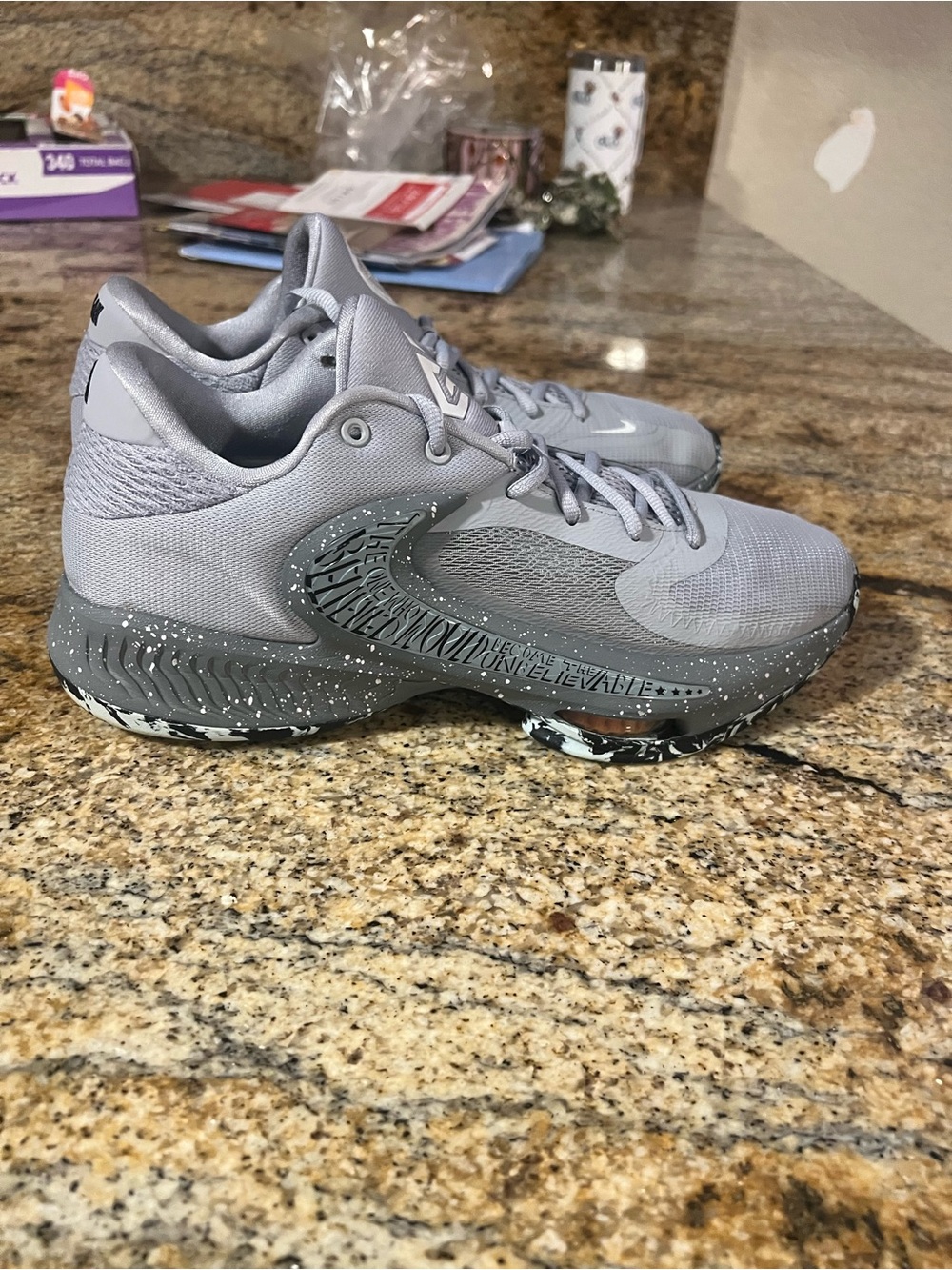 Nike Zoom Freak 4 Etched in Stone Men’s 10.5
